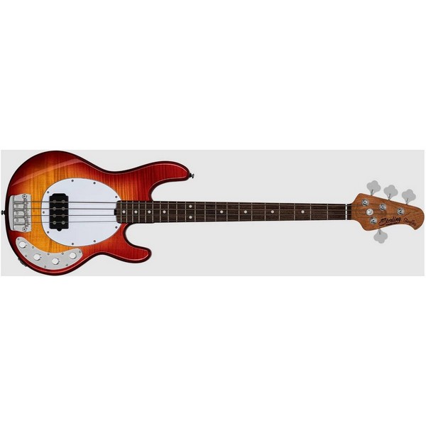 Бас-гитара Sterling STINGRAY ay34fm-hcb-r2 Heritage Cherry Burst